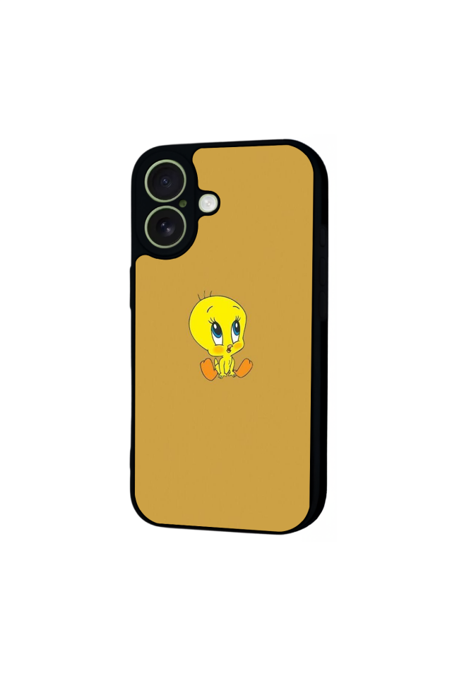 iPhone 17 Uyumlu Tweety Tasarımlı Glossy Premium Kılıf