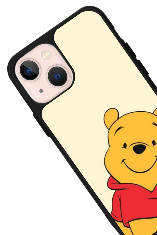 iPhone 13 Mini Uyumlu Winnie Tasarımlı Glossy Premium Kılıf