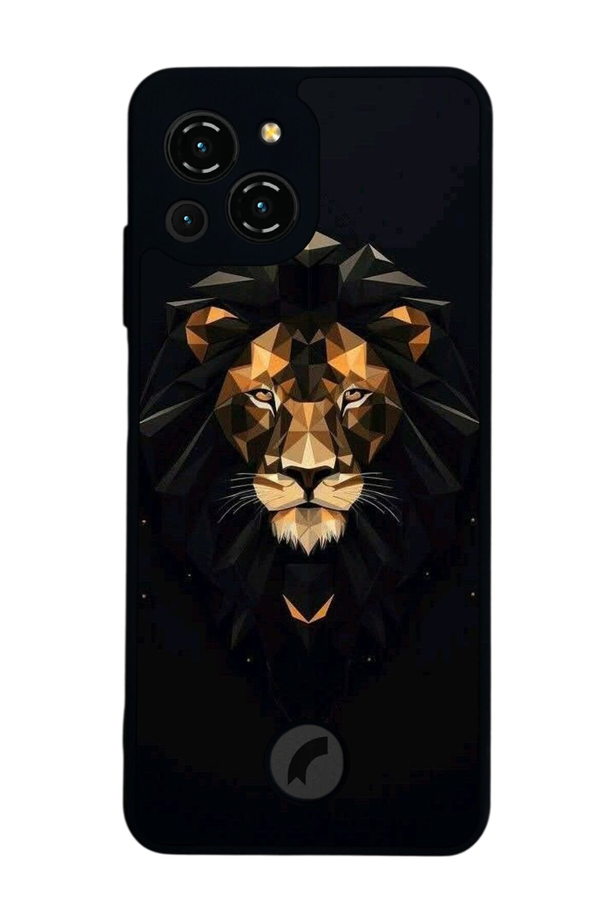 Reeder S23 Pro Max Uyumlu Aslan Tasarımlı Glossy Premium Kılıf
