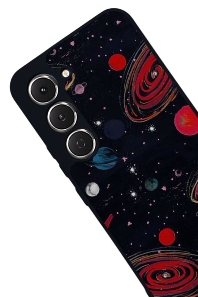 Tecno Spark 40 Pro Uyumlu Uzay Tasarımlı Glossy Premium Kılıf