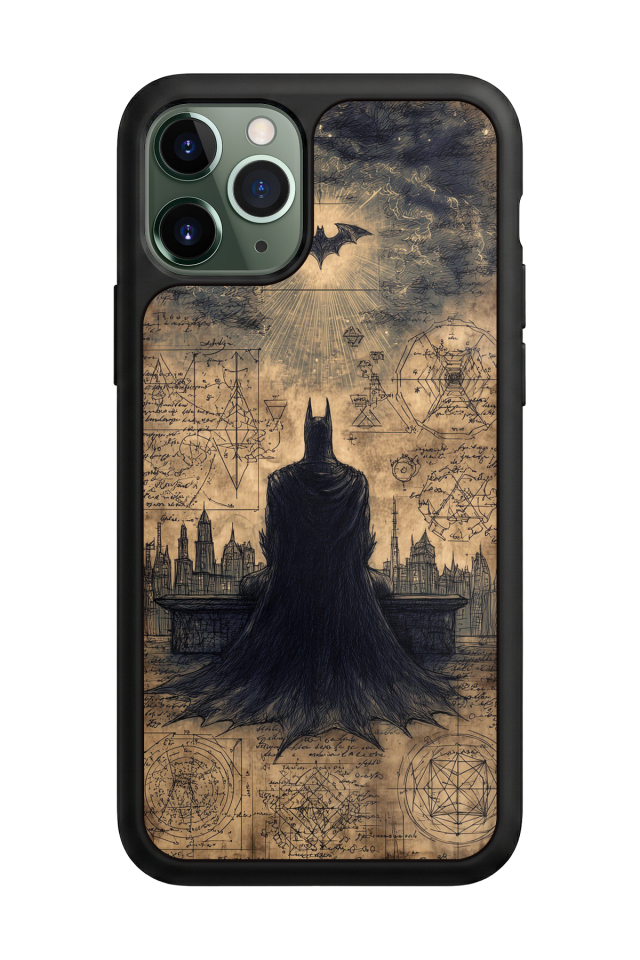 iPhone 11 Pro Max Uyumlu Batman Tasarımlı Glossy Premium Kılıf