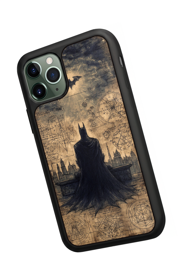 iPhone 11 Pro Max Uyumlu Batman Tasarımlı Glossy Premium Kılıf
