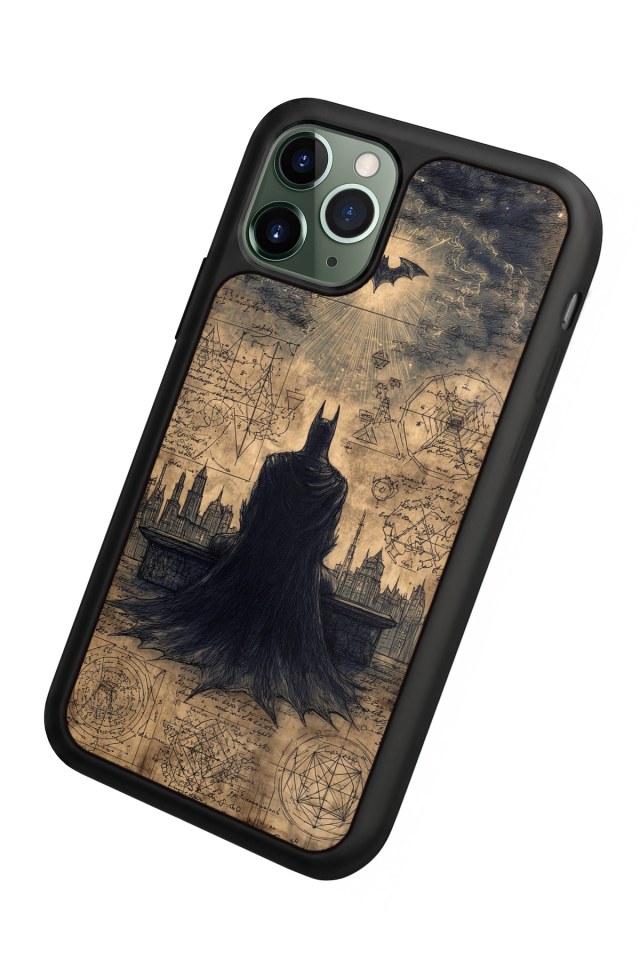 iPhone 11 Pro Max Uyumlu Batman Tasarımlı Glossy Premium Kılıf