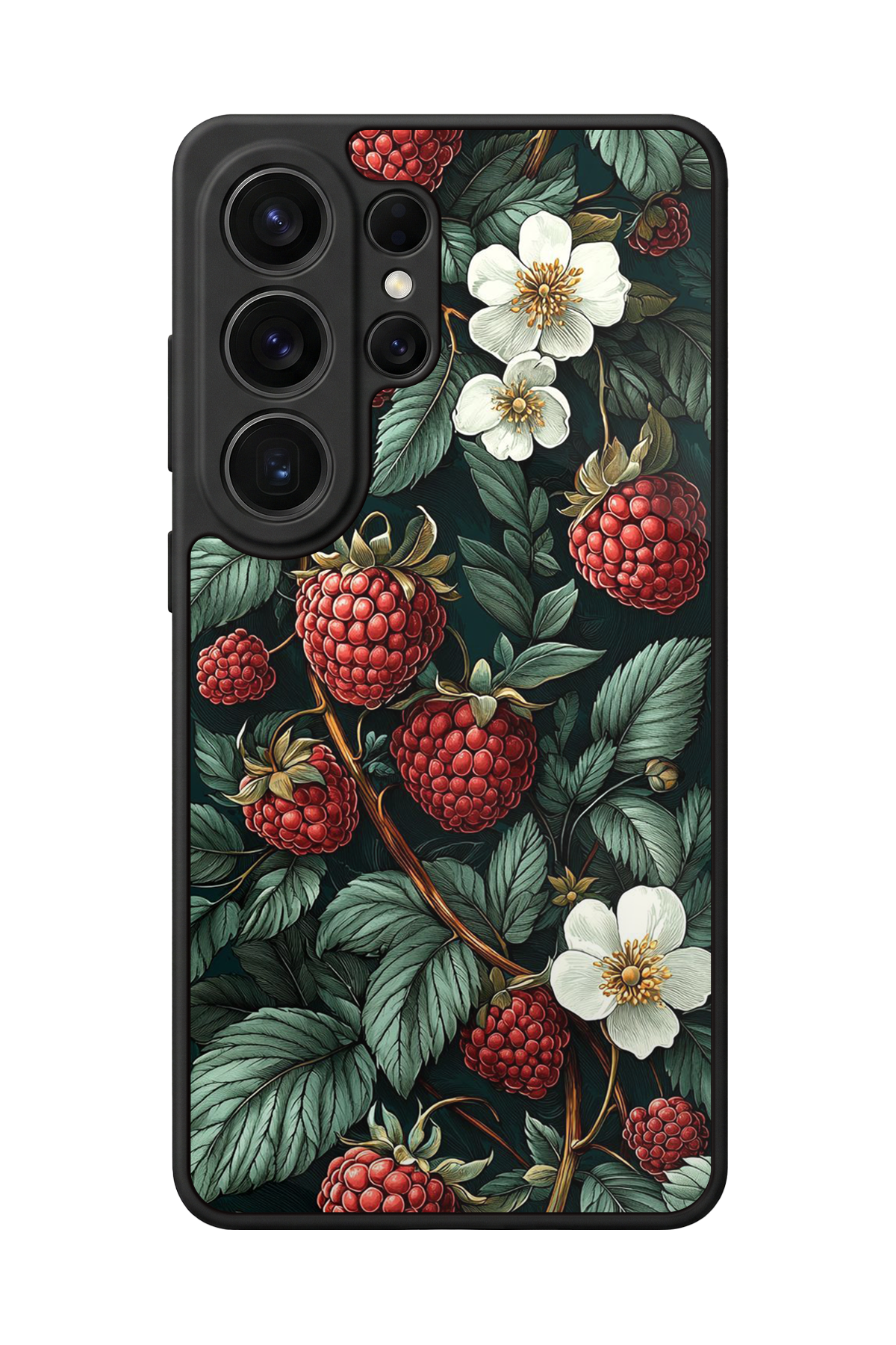 Samsung Galaxy S26 Ultra Uyumlu Botanik Tasarımlı Glossy Premium Kılıf