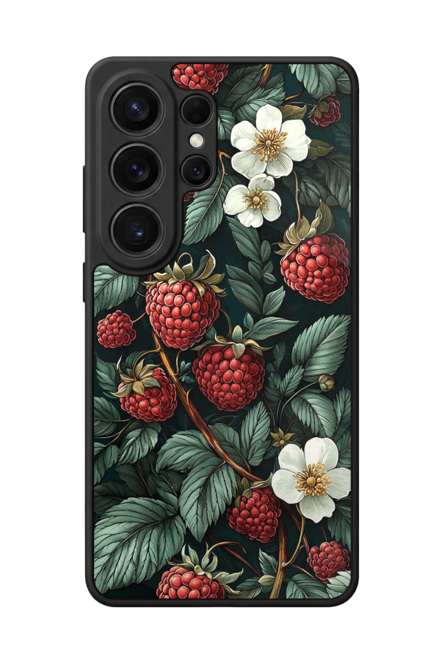 Samsung Galaxy S26 Ultra Uyumlu Botanik Tasarımlı Glossy Premium Kılıf