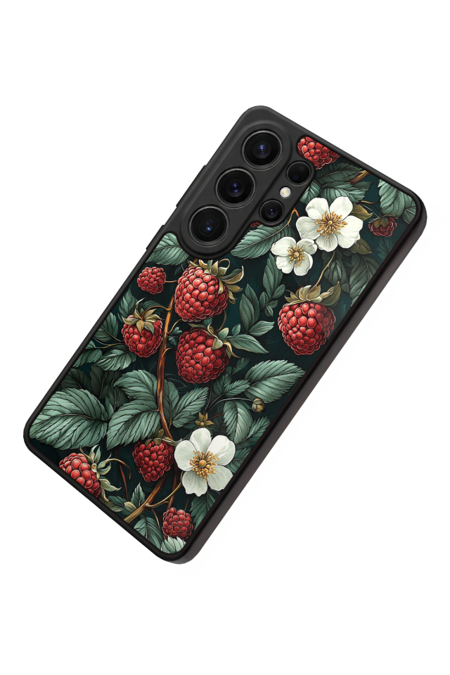 Samsung Galaxy S26 Ultra Uyumlu Botanik Tasarımlı Glossy Premium Kılıf