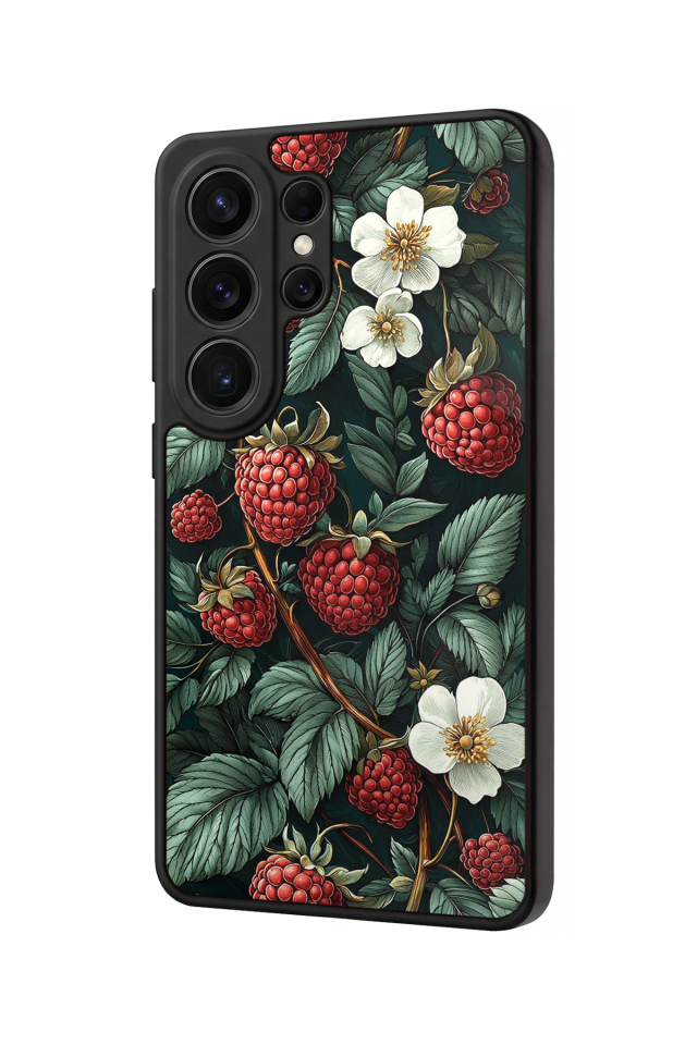 Samsung Galaxy S26 Ultra Uyumlu Botanik Tasarımlı Glossy Premium Kılıf