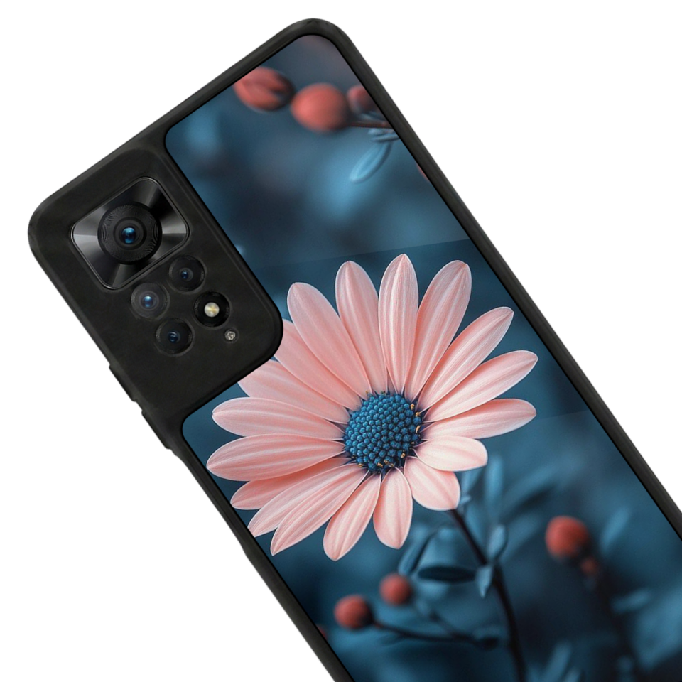 Xiaomi Redmi Note 11 Pro Uyumlu Cicek Tasarımlı Glossy Premium Kılıf