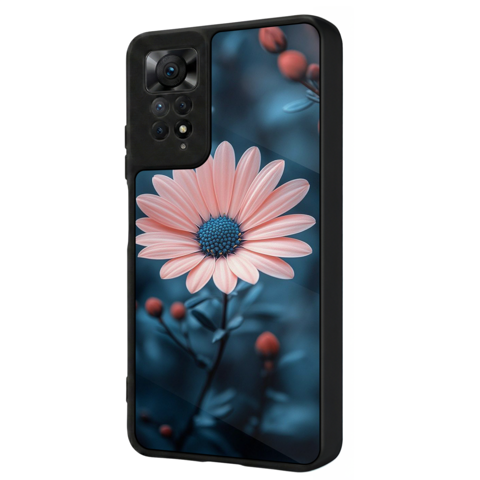 Xiaomi Redmi Note 11 Pro Uyumlu Cicek Tasarımlı Glossy Premium Kılıf