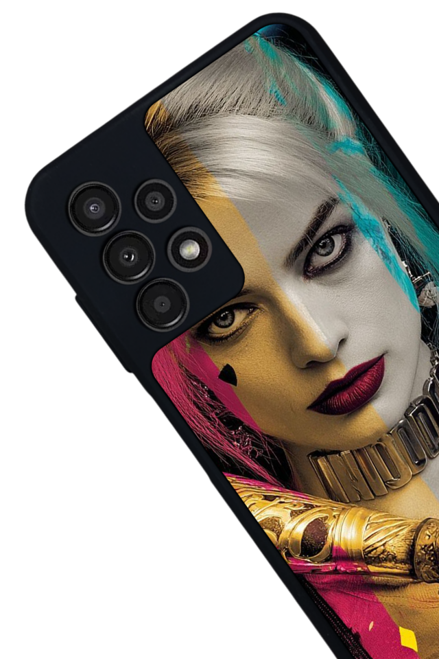 Samsung Galaxy A23 Uyumlu HarleyQueen Tasarımlı Glossy Premium Kılıf