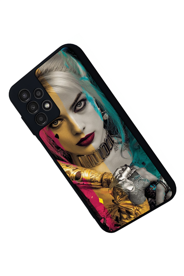 Samsung Galaxy A23 Uyumlu HarleyQueen Tasarımlı Glossy Premium Kılıf