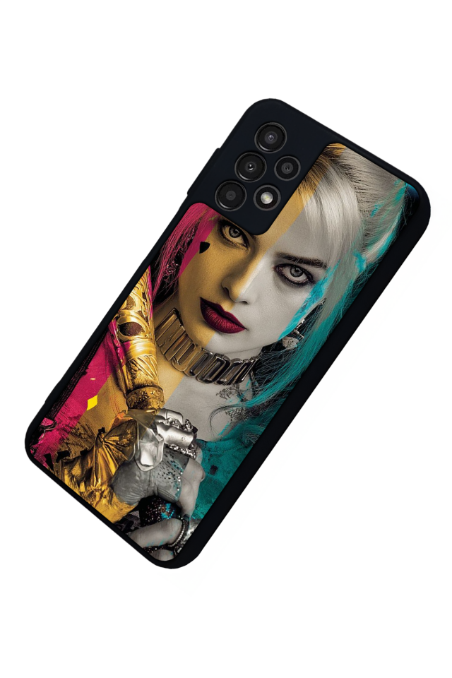 Samsung Galaxy A23 Uyumlu HarleyQueen Tasarımlı Glossy Premium Kılıf