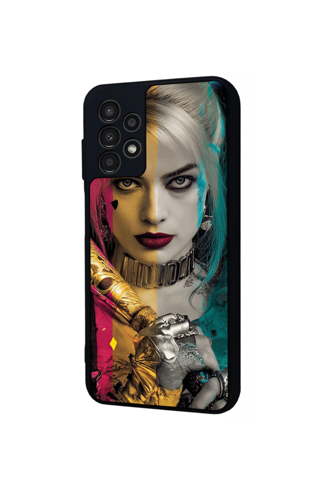Samsung Galaxy A23 Uyumlu HarleyQueen Tasarımlı Glossy Premium Kılıf