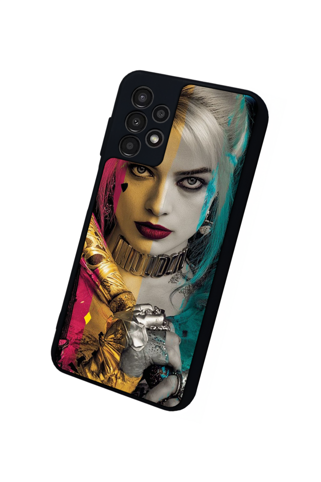 Samsung Galaxy A23 Uyumlu HarleyQueen Tasarımlı Glossy Premium Kılıf