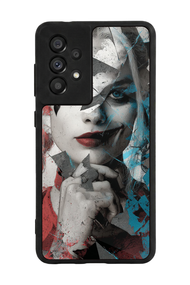 Samsung Galaxy A73 Uyumlu HarleyQueen Tasarımlı Glossy Premium Kılıf