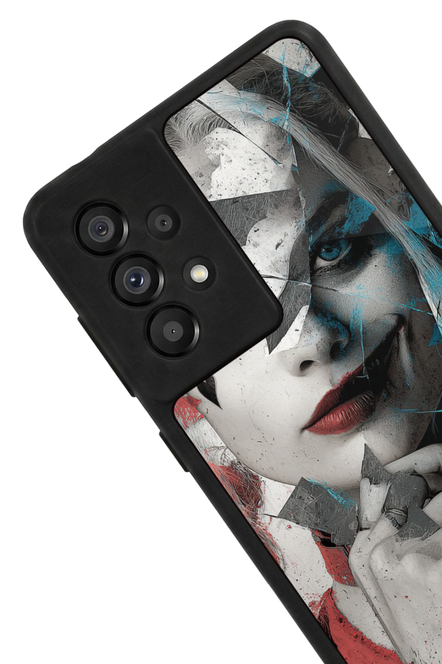 Samsung Galaxy A73 Uyumlu HarleyQueen Tasarımlı Glossy Premium Kılıf