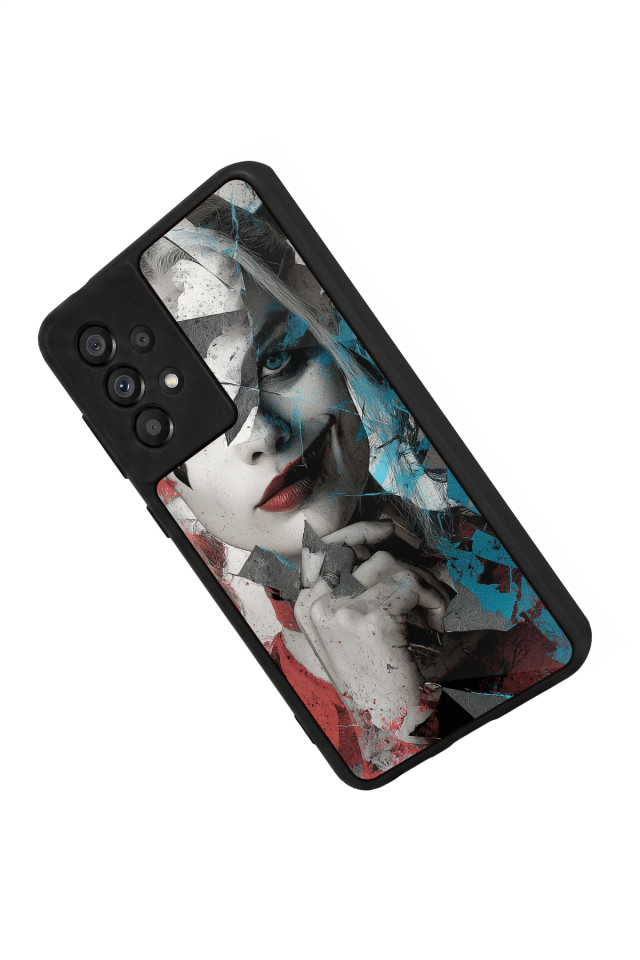 Samsung Galaxy A73 Uyumlu HarleyQueen Tasarımlı Glossy Premium Kılıf