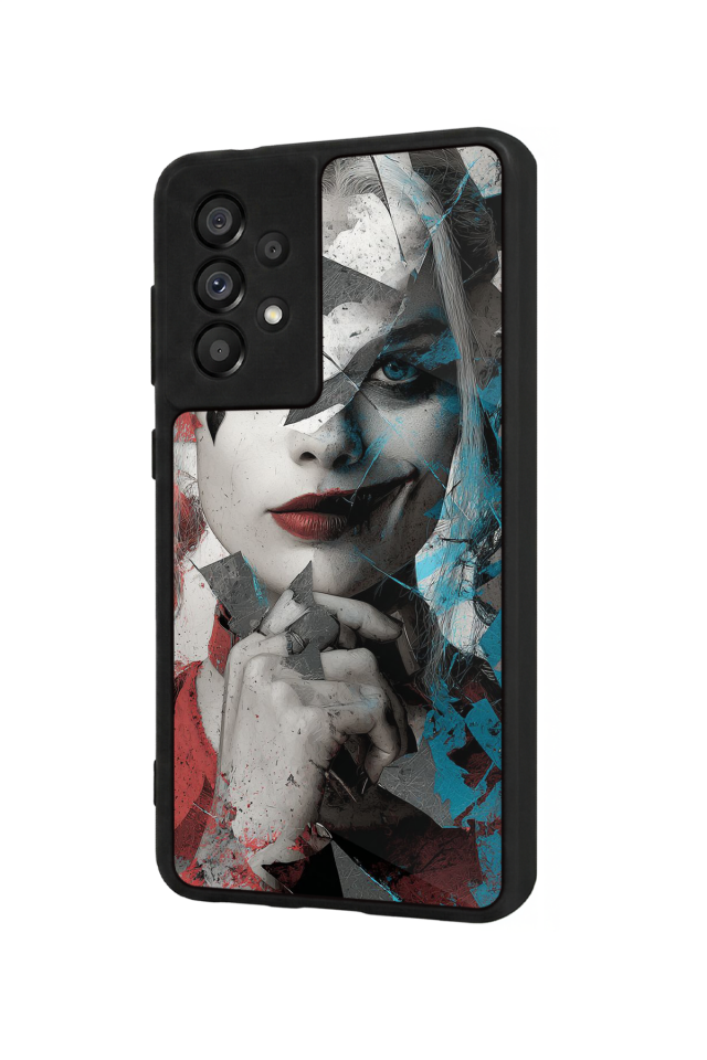 Samsung Galaxy A73 Uyumlu HarleyQueen Tasarımlı Glossy Premium Kılıf