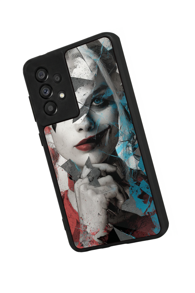 Samsung Galaxy A73 Uyumlu HarleyQueen Tasarımlı Glossy Premium Kılıf