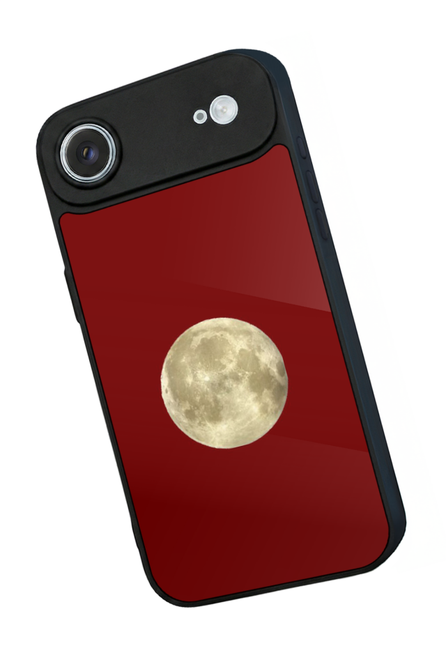 iPhone 17 Air Uyumlu Kirmizi Tasarımlı Glossy Premium Kılıf