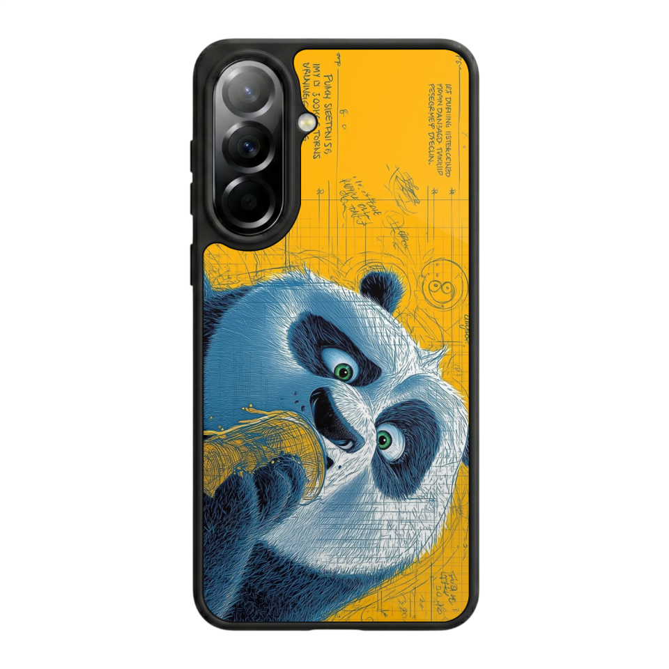 Samsung Galaxy A57 Uyumlu Kung Fu Panda Tasarımlı Glossy Premium Kılıf
