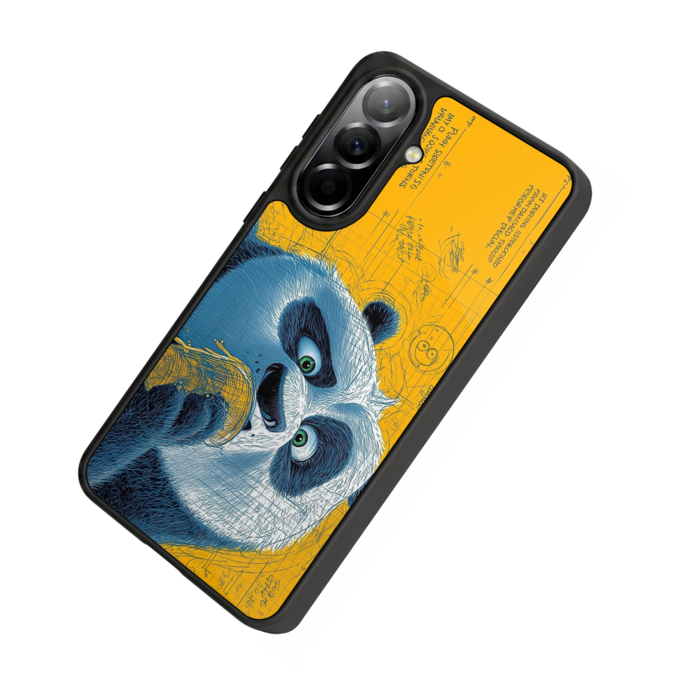 Samsung Galaxy A57 Uyumlu Kung Fu Panda Tasarımlı Glossy Premium Kılıf