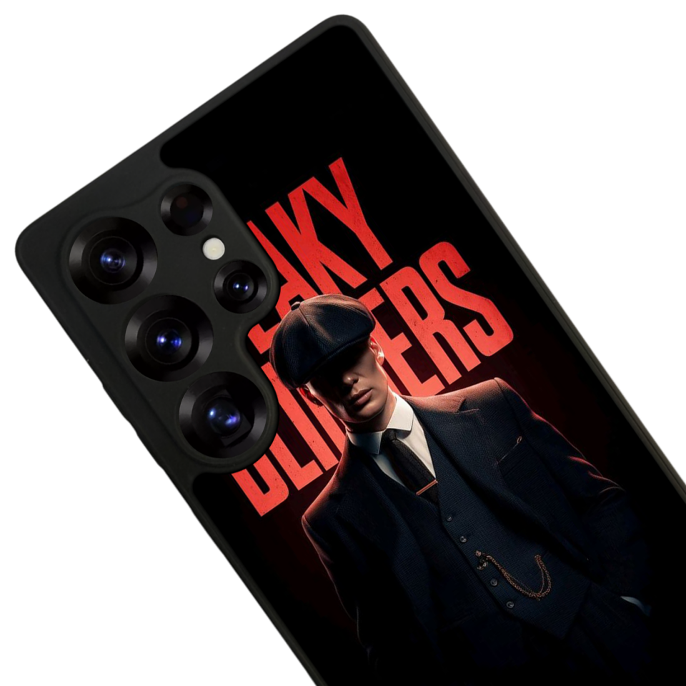 Samsung Galaxy S25 Ultra Uyumlu Peaky Blinders Tasarımlı Glossy Premium Kılıf