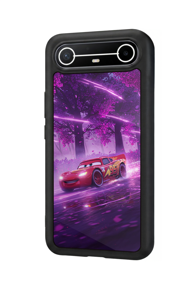 Tecno Spark Slim 5G Uyumlu Şimsek McQueen Tasarımlı Glossy Premium Kılıf