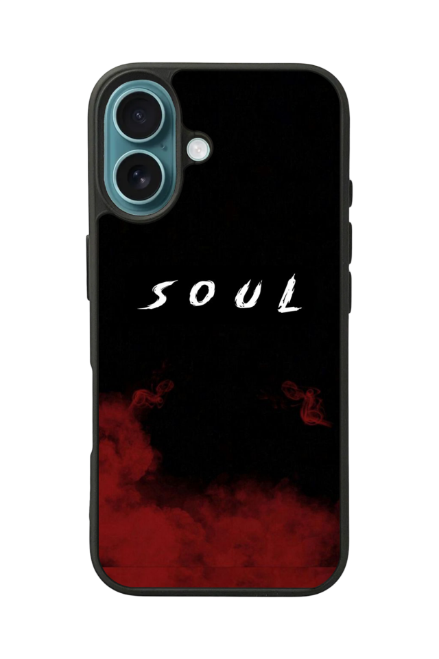 iPhone 16 Uyumlu SOUL Tasarımlı Glossy Premium Kılıf