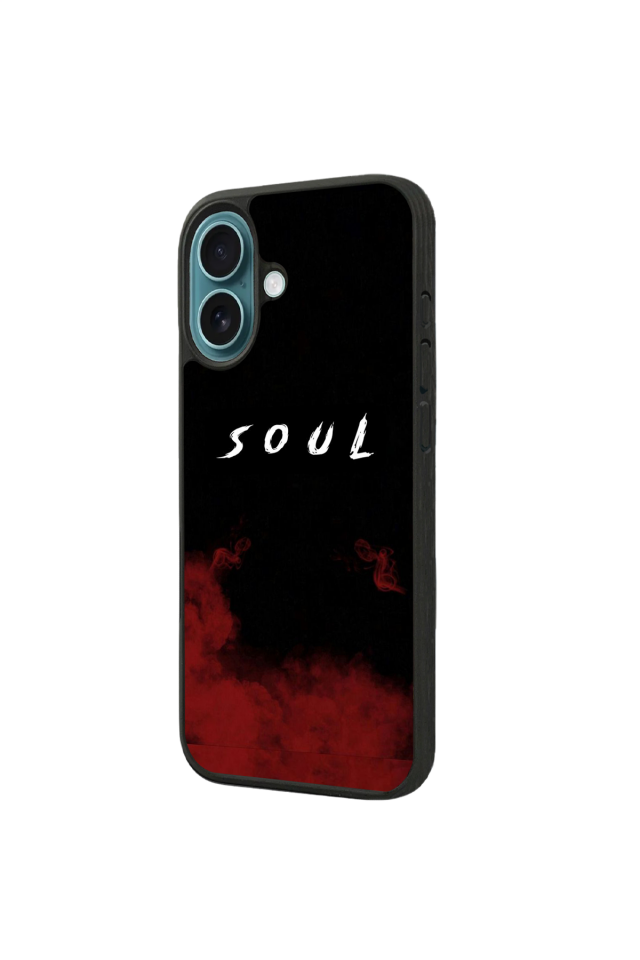 iPhone 16 Uyumlu SOUL Tasarımlı Glossy Premium Kılıf
