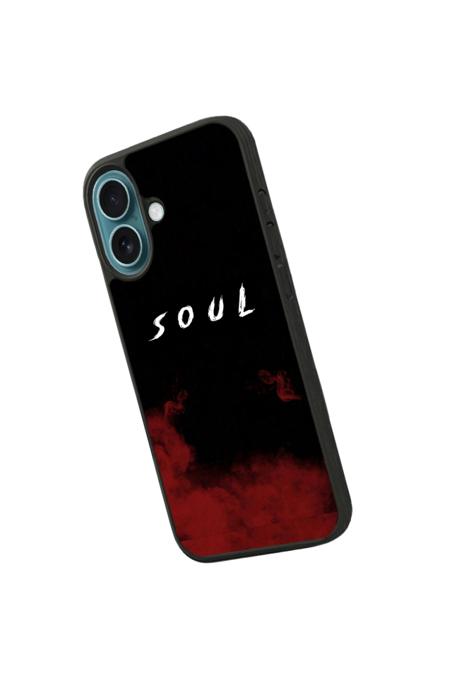 iPhone 16 Uyumlu SOUL Tasarımlı Glossy Premium Kılıf