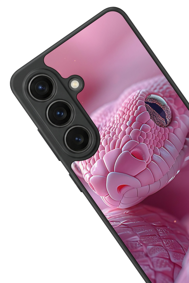 Samsung Galaxy S26 Uyumlu Yılan Tasarımlı Glossy Premium Kılıf