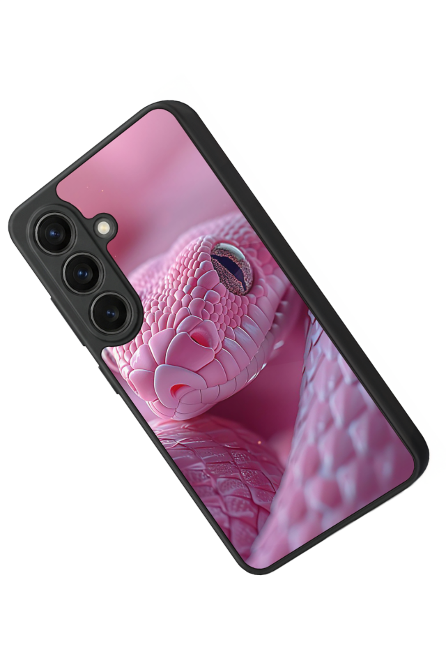 Samsung Galaxy S26 Uyumlu Yılan Tasarımlı Glossy Premium Kılıf