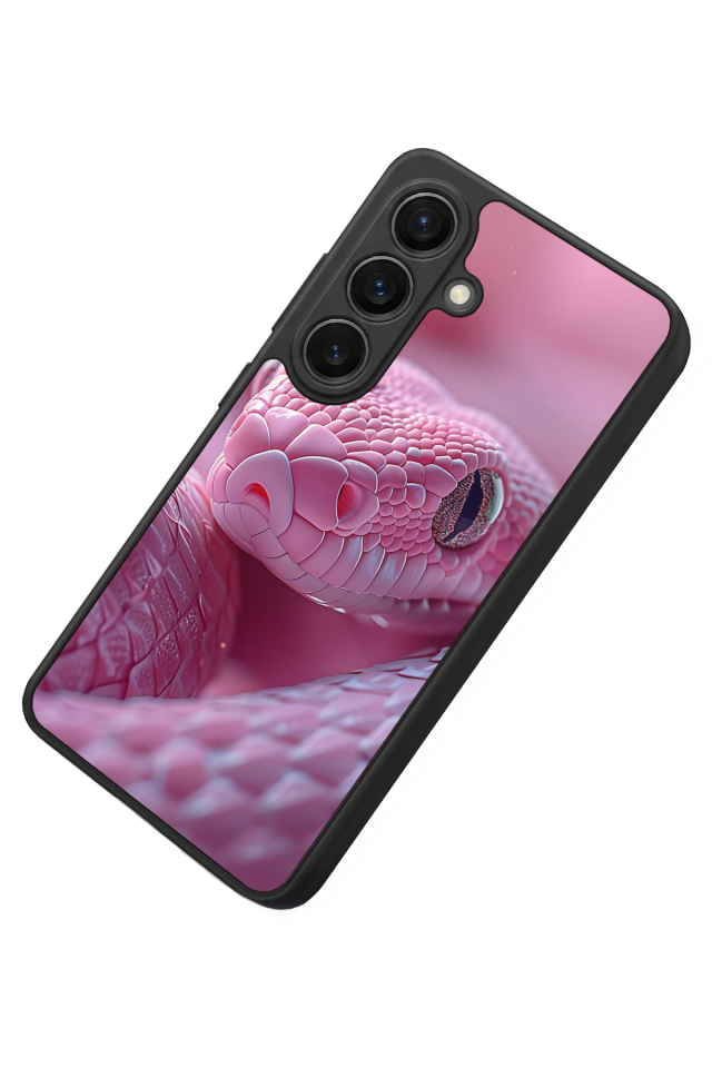 Samsung Galaxy S26 Uyumlu Yılan Tasarımlı Glossy Premium Kılıf