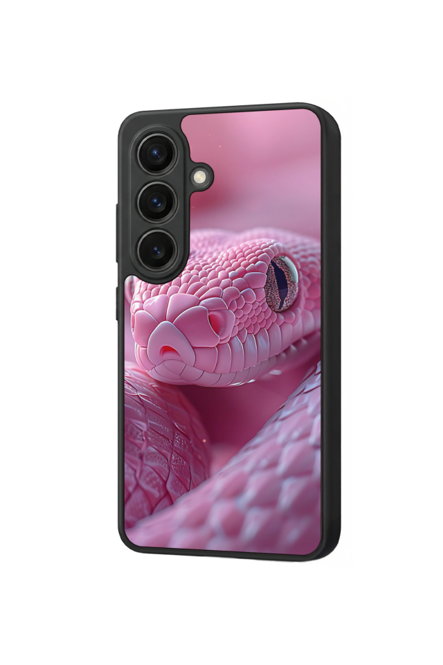 Samsung Galaxy S26 Uyumlu Yılan Tasarımlı Glossy Premium Kılıf