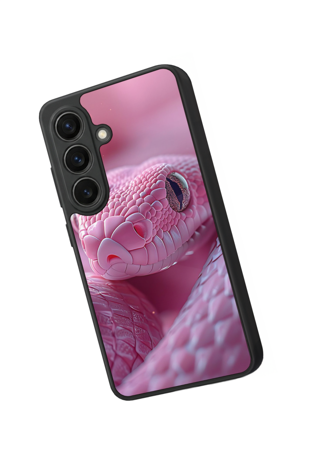 Samsung Galaxy S26 Uyumlu Yılan Tasarımlı Glossy Premium Kılıf