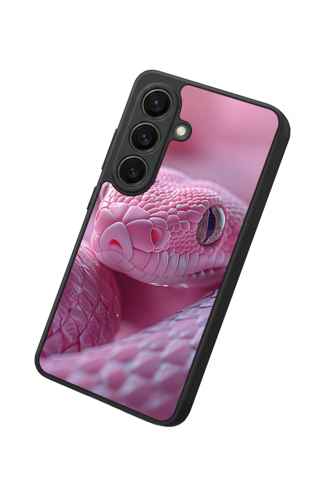 Samsung Galaxy S26 Uyumlu Yılan Tasarımlı Glossy Premium Kılıf