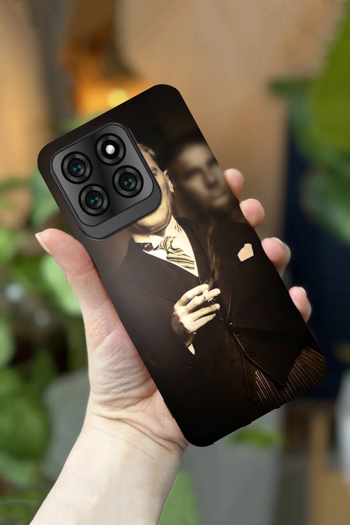 Reeder S71 Uyumlu Kamera Korumalı Atatürk Desenli HD Baskılı Silikon Kılıf