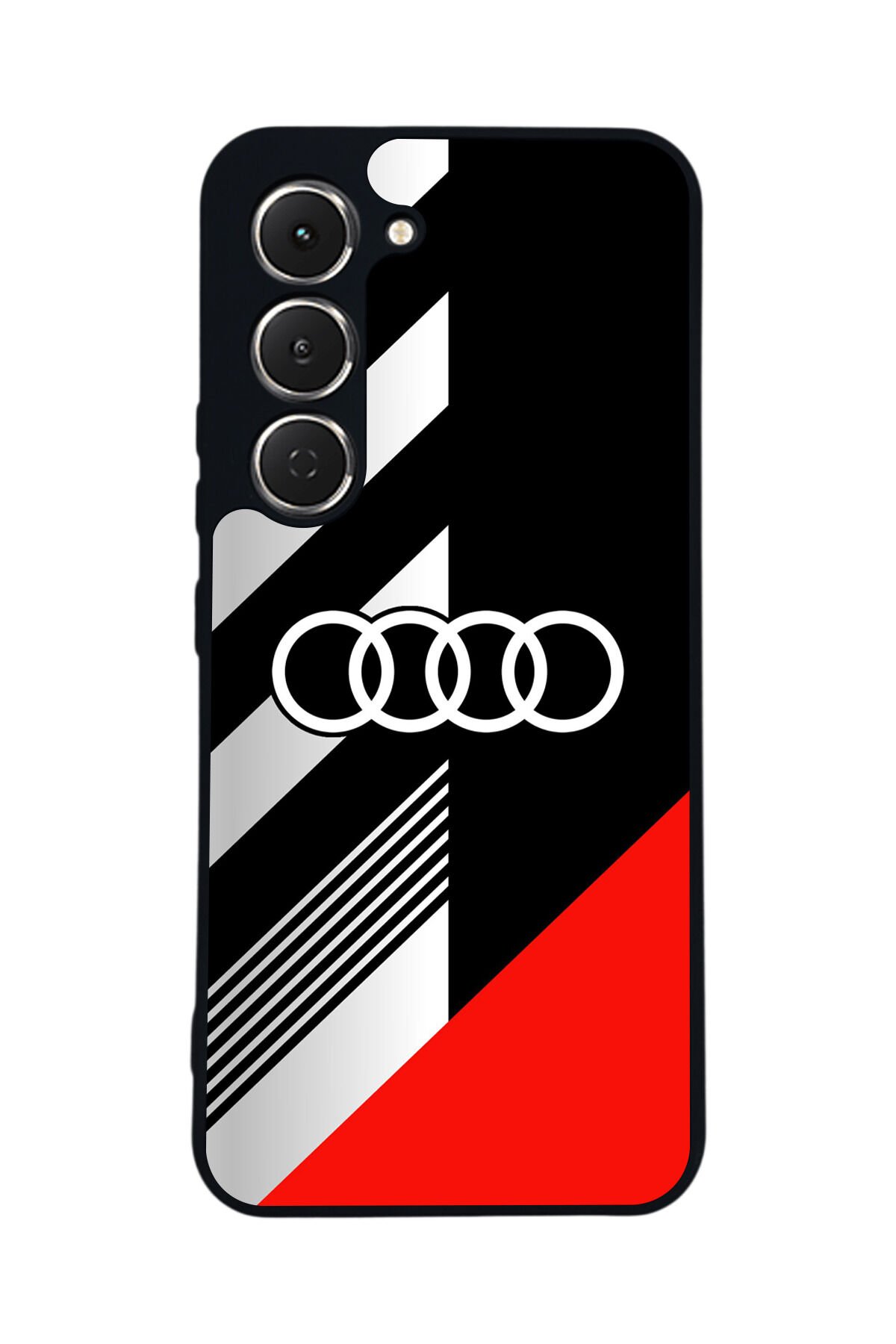 Tecno Spark 40 Pro Uyumlu Audi Tasarımlı Glossy Premium Kılıf