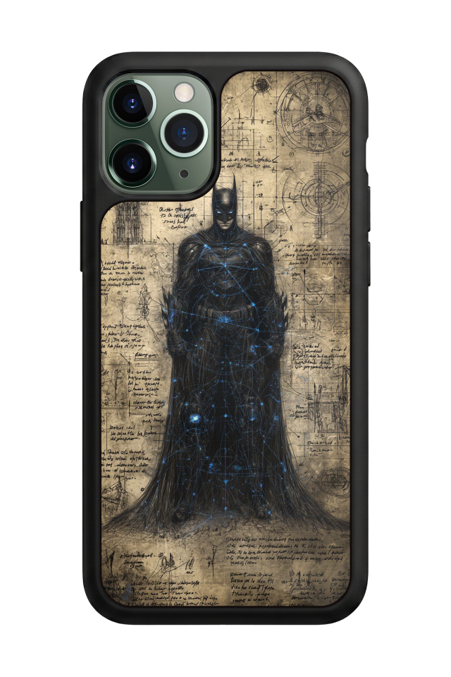 iPhone 11 Pro Max Uyumlu Batman Tasarımlı Glossy Premium Kılıf