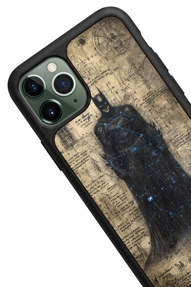 iPhone 11 Pro Max Uyumlu Batman Tasarımlı Glossy Premium Kılıf