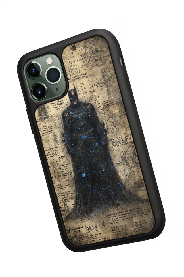 iPhone 11 Pro Max Uyumlu Batman Tasarımlı Glossy Premium Kılıf