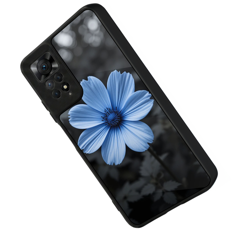 Xiaomi Redmi Note 11 Pro Uyumlu Cicek Tasarımlı Glossy Premium Kılıf