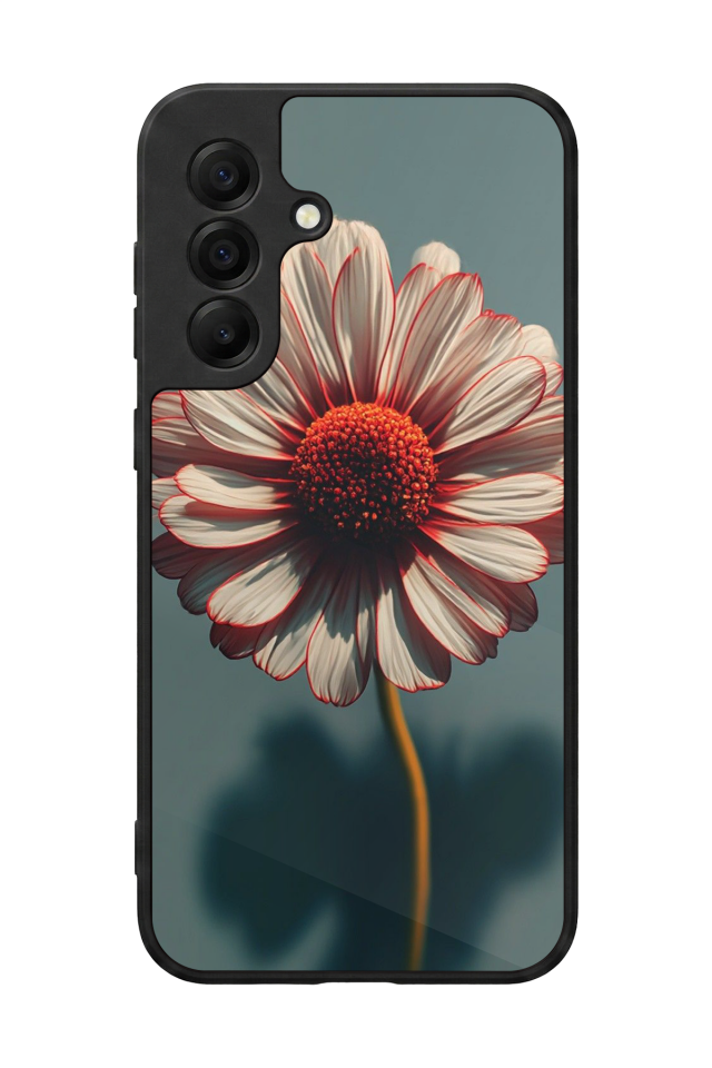 Samsung Galaxy A17 Uyumlu Cicek Tasarımlı Glossy Premium Kılıf