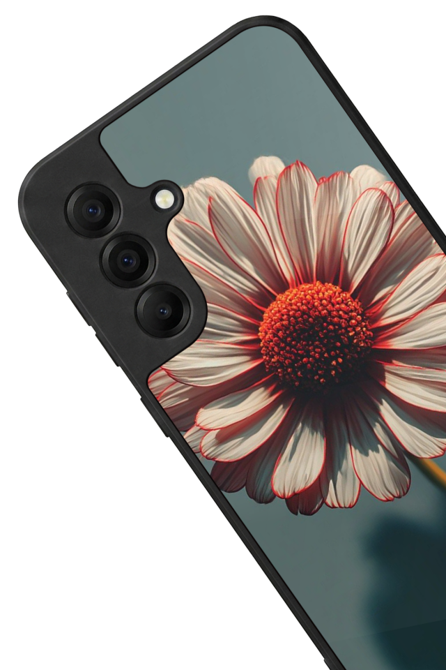 Samsung Galaxy A17 Uyumlu Cicek Tasarımlı Glossy Premium Kılıf