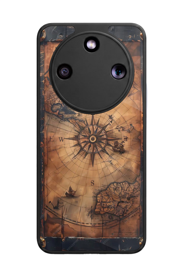 Honor Magic 8 Lite Uyumlu Hologram Leopar Tasarımlı Glossy Premium Kılıf