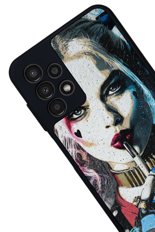 Samsung Galaxy A23 Uyumlu HarleyQueen Tasarımlı Glossy Premium Kılıf
