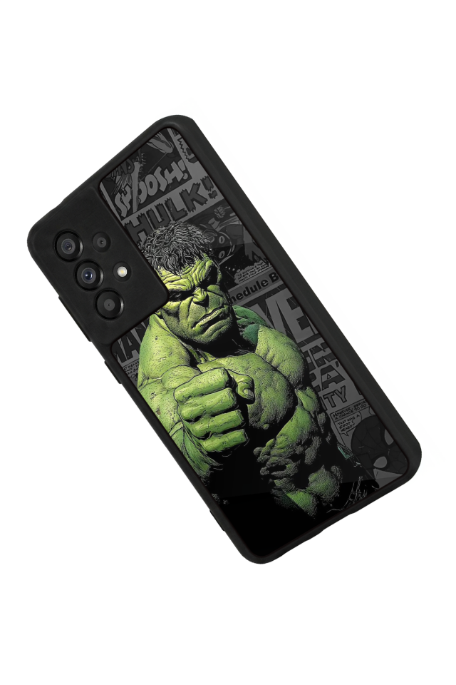 Samsung Galaxy A73 Uyumlu Hulk Tasarımlı Glossy Premium Kılıf
