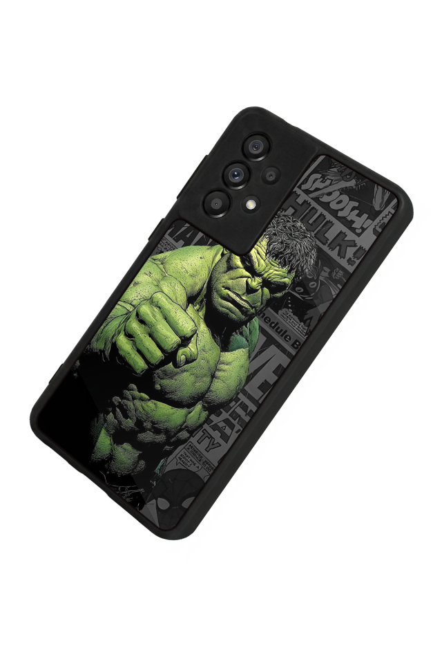 Samsung Galaxy A73 Uyumlu Hulk Tasarımlı Glossy Premium Kılıf