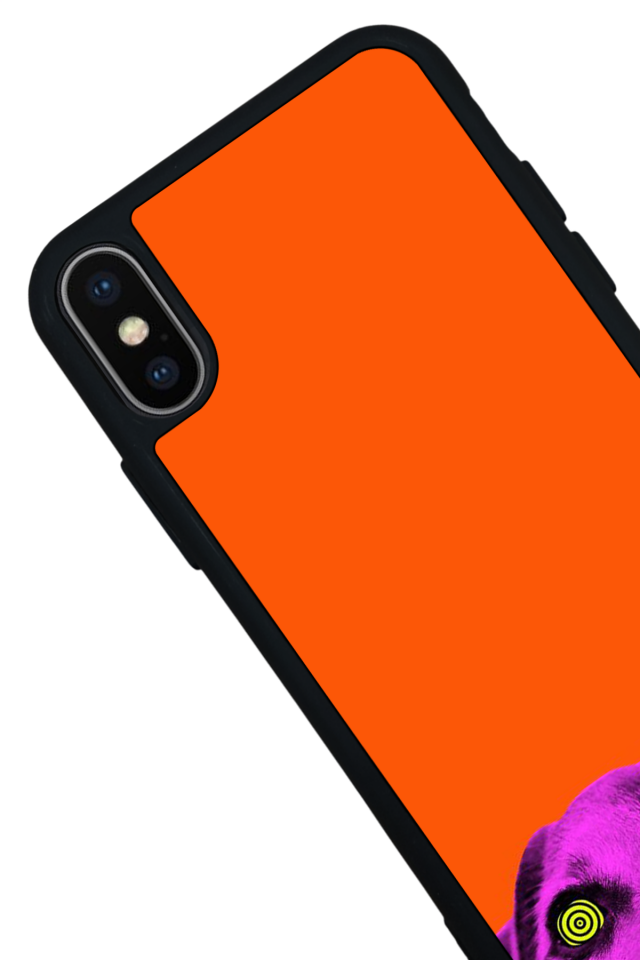 iPhone X/ XS Uyumlu Kirmizi Tasarımlı Glossy Premium Kılıf